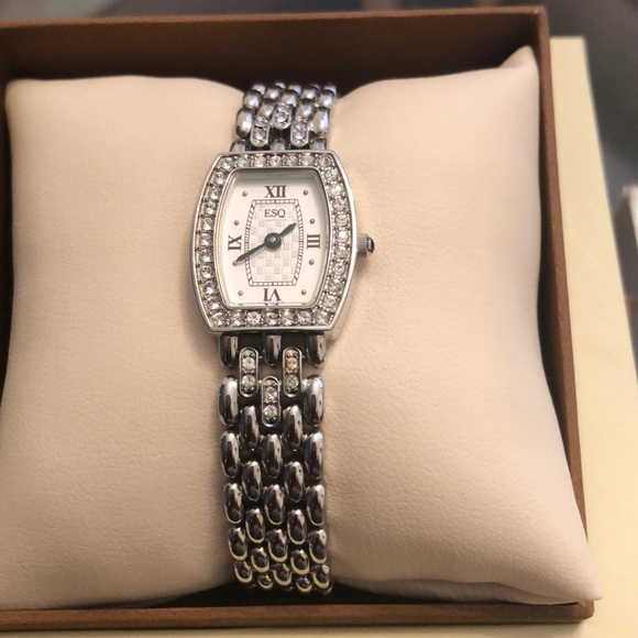 ESQ by Movado silver watch
